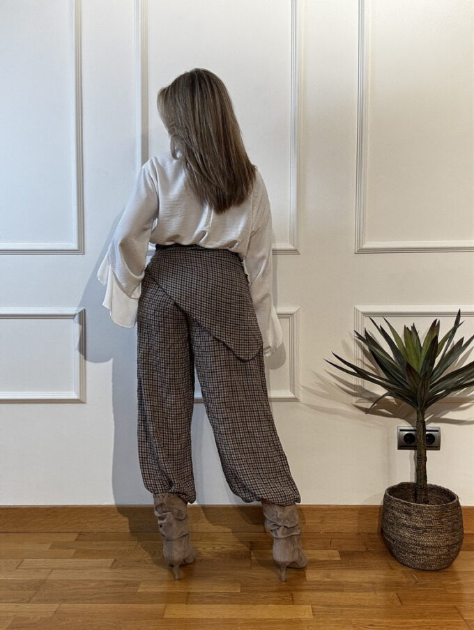 Pantalon Cuadros Pañuelo