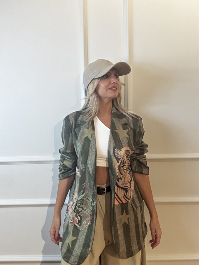 Blazer Antelina Estampada