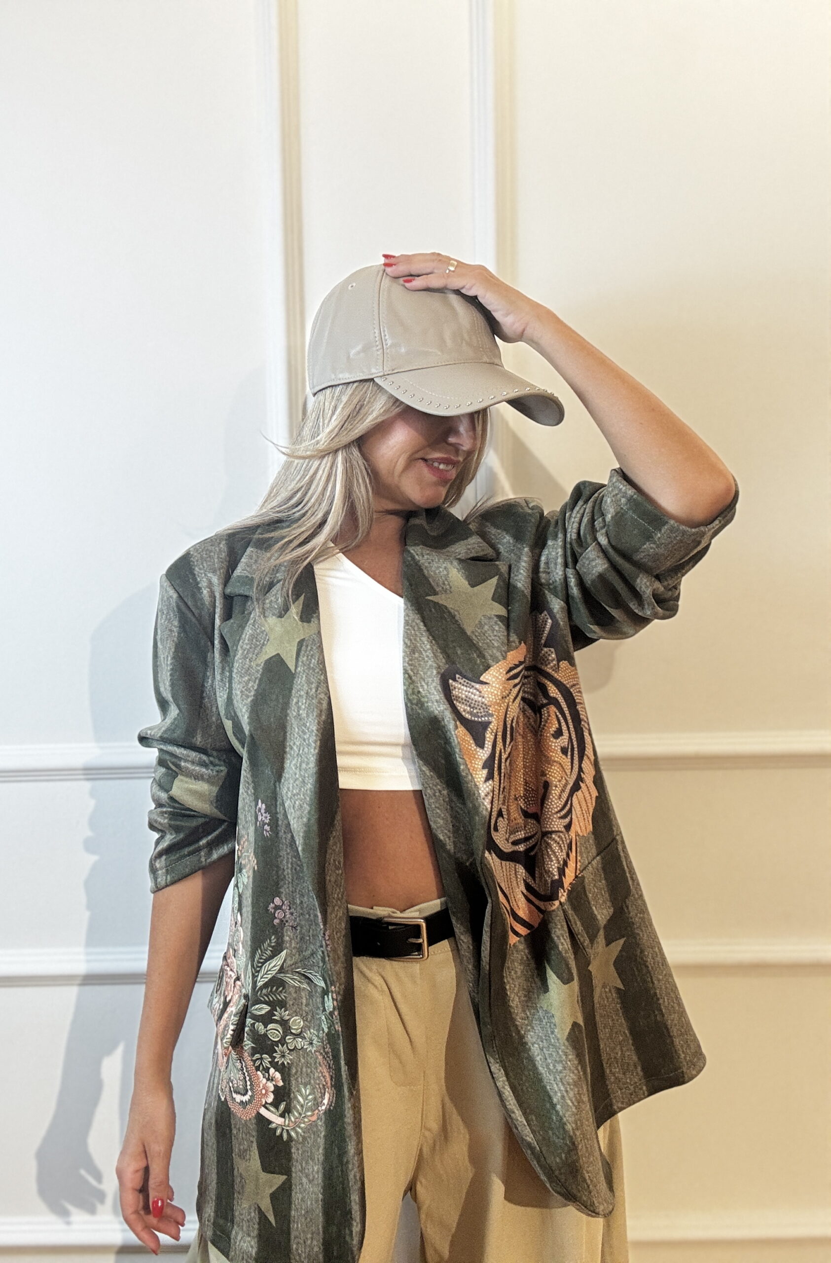 Blazer Antelina Estampada