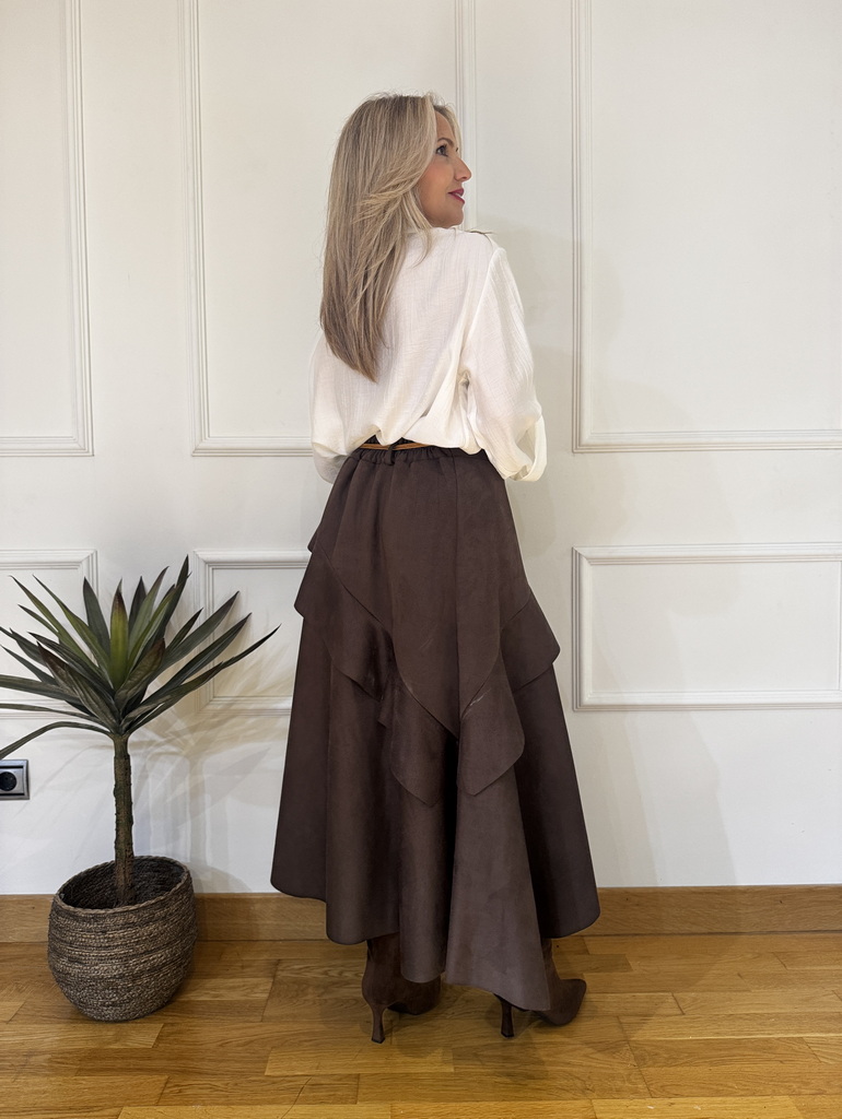 Falda Antelina Volante - Imagen 5