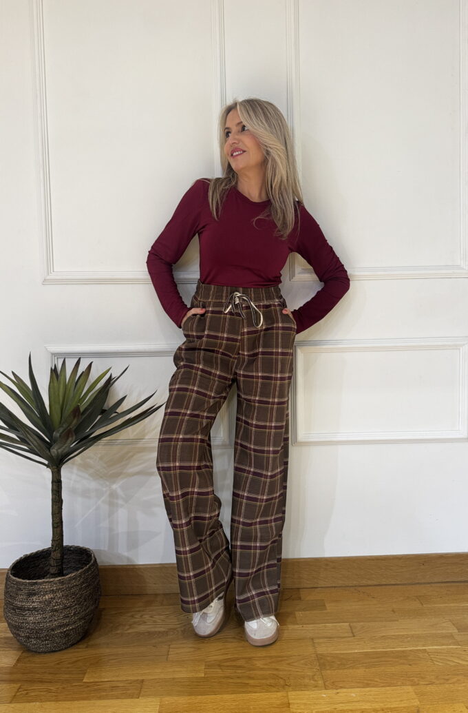 Pantalon Estampado Scottish