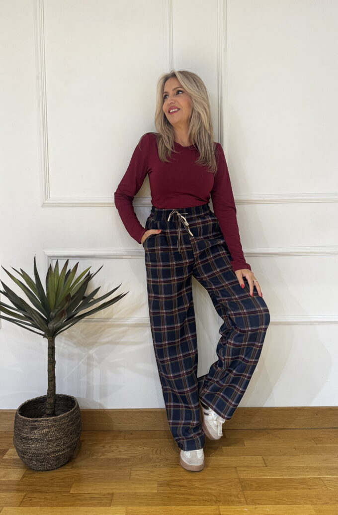 Pantalon Estampado Scottish