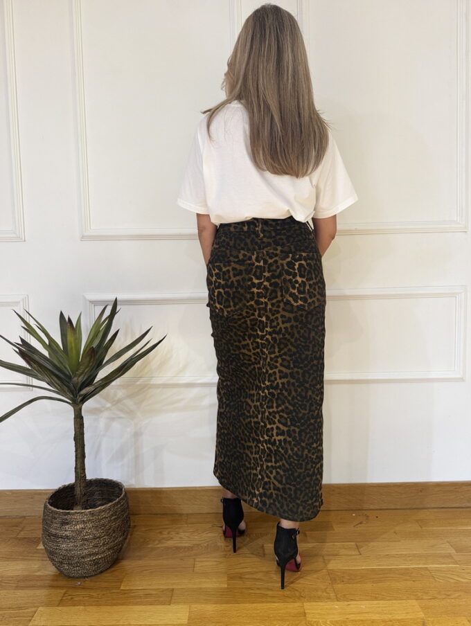 Falda Vaquera Print