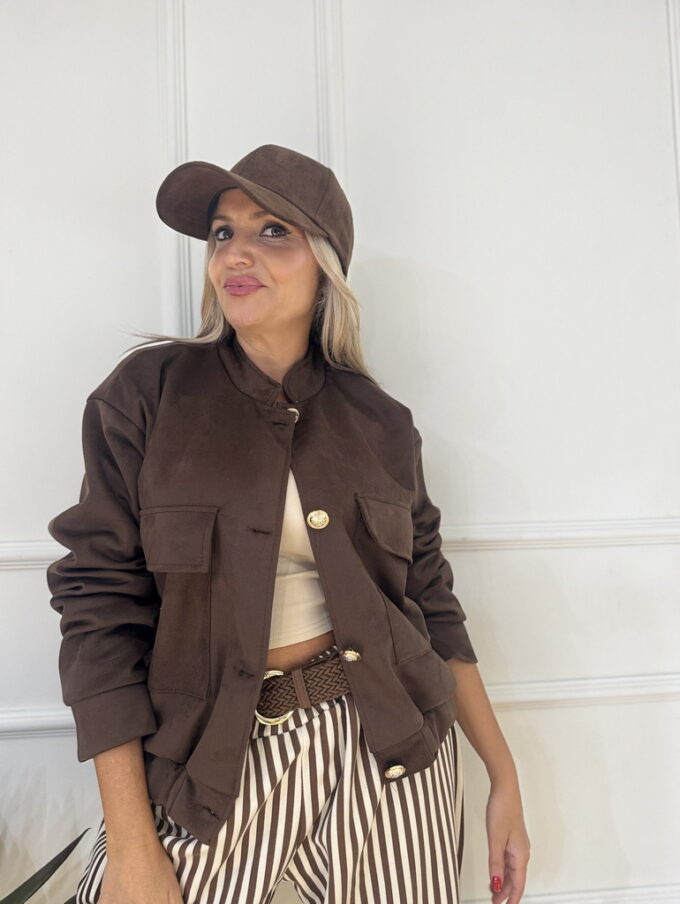 Chaqueta Cargo Antelina