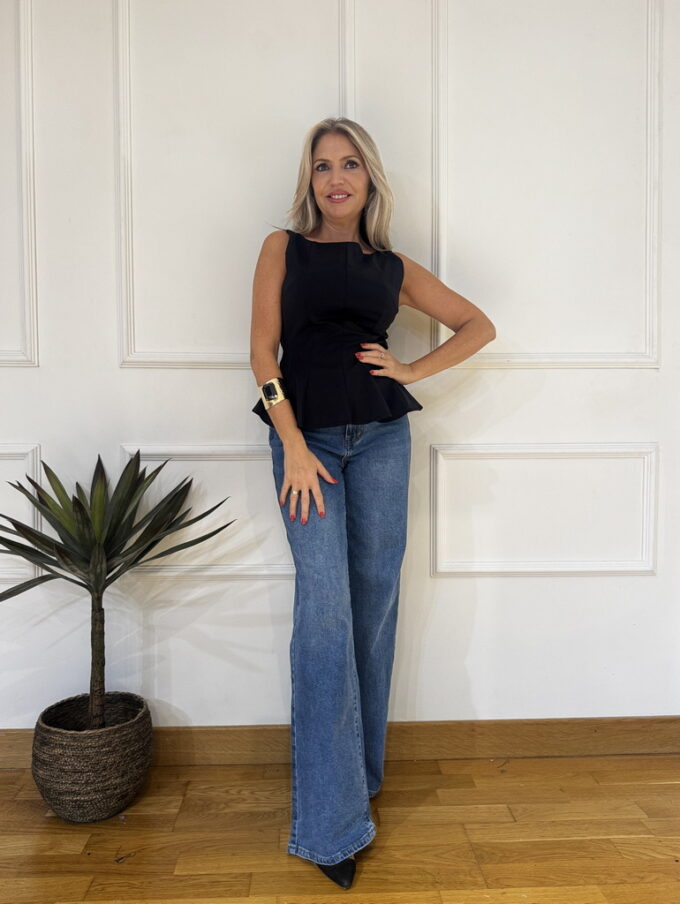 Blusa Pinzas Vuelo