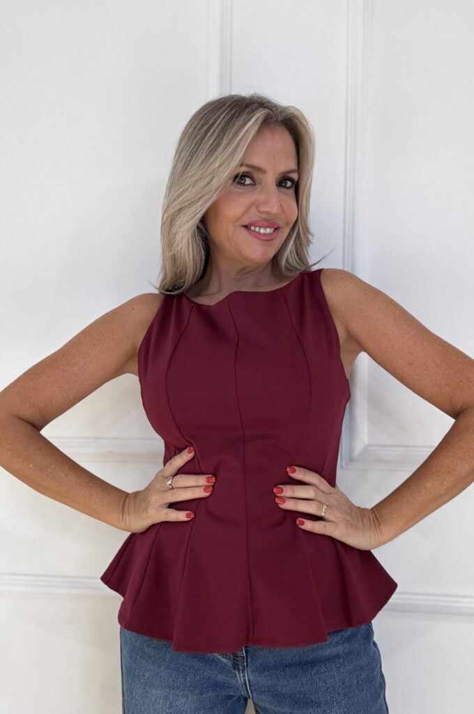 Blusa Pinzas Vuelo