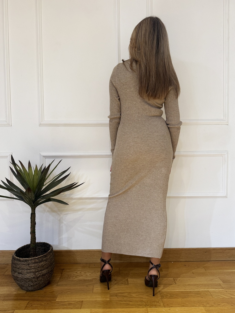 Vestido Punto Canalé - Imagen 9