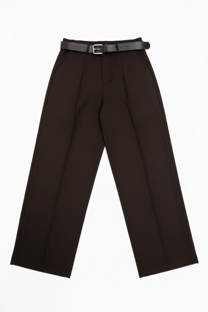 Pantalon Balloon Costura Cinturón