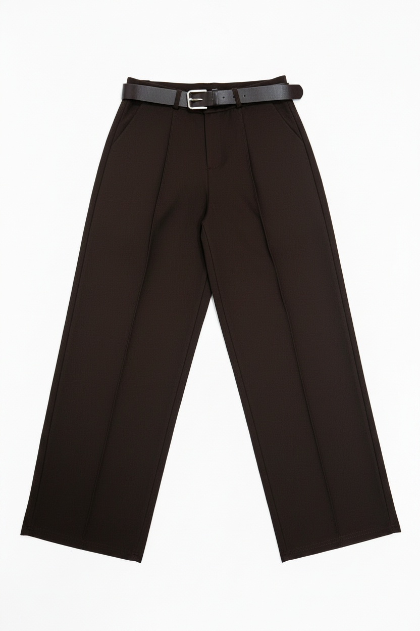 Pantalon Balloon Costura Cinturón - Imagen 12