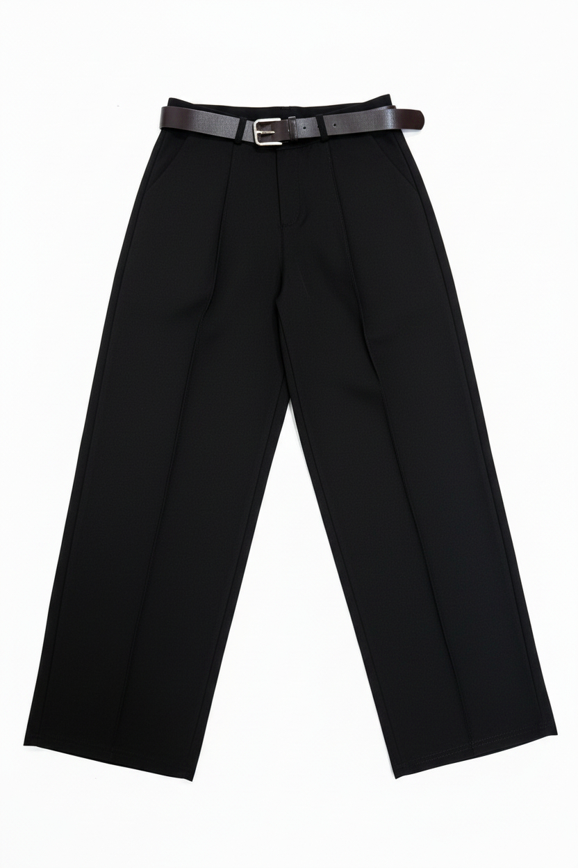 Pantalon Balloon Costura Cinturón - Imagen 9