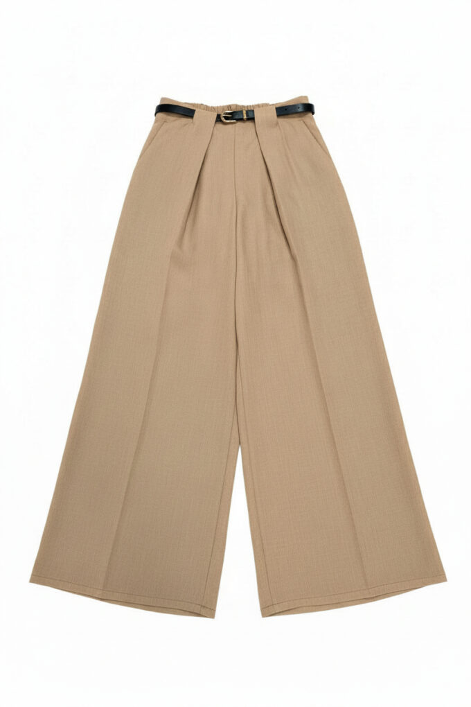 Pantalon Pinzas Cinturón