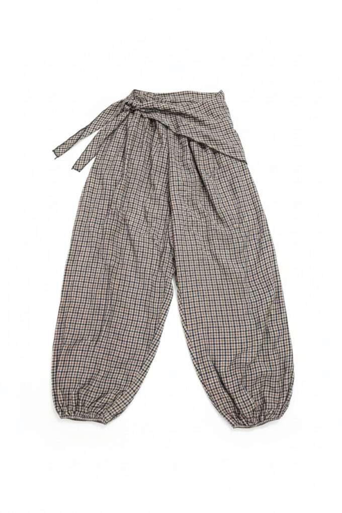 Pantalon Cuadros Pañuelo