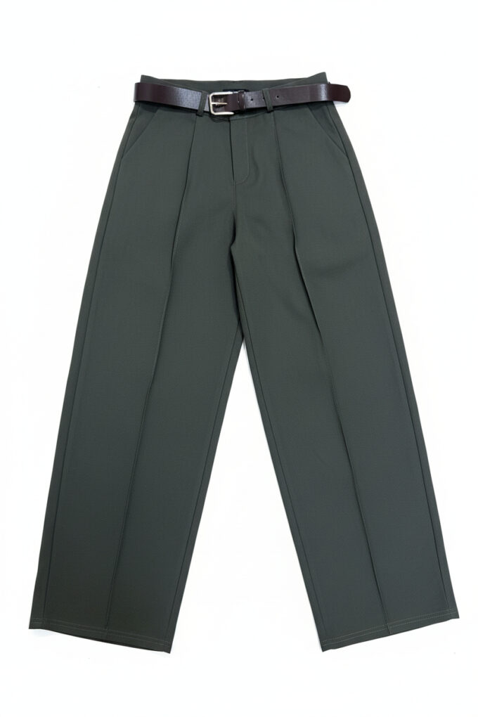Pantalon Balloon Costura Cinturón