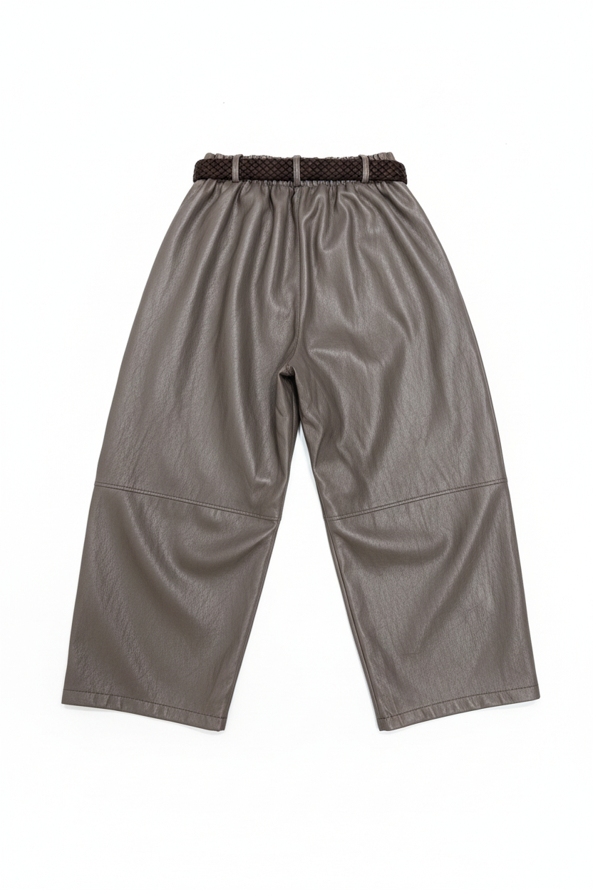 Pantalon Balloon Cropped Polipiel - Imagen 4