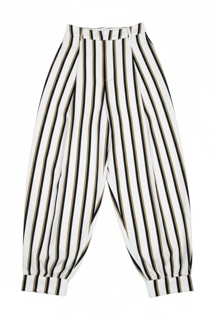 Pantalon Balloon Bajo Botón