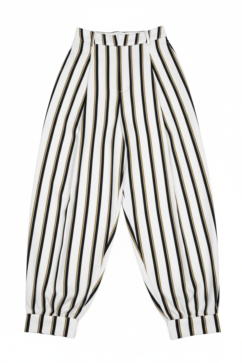 Pantalon Balloon Bajo Botón - Imagen 4