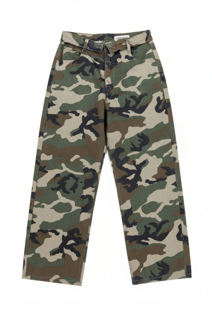 Vaquero Estampado Militar