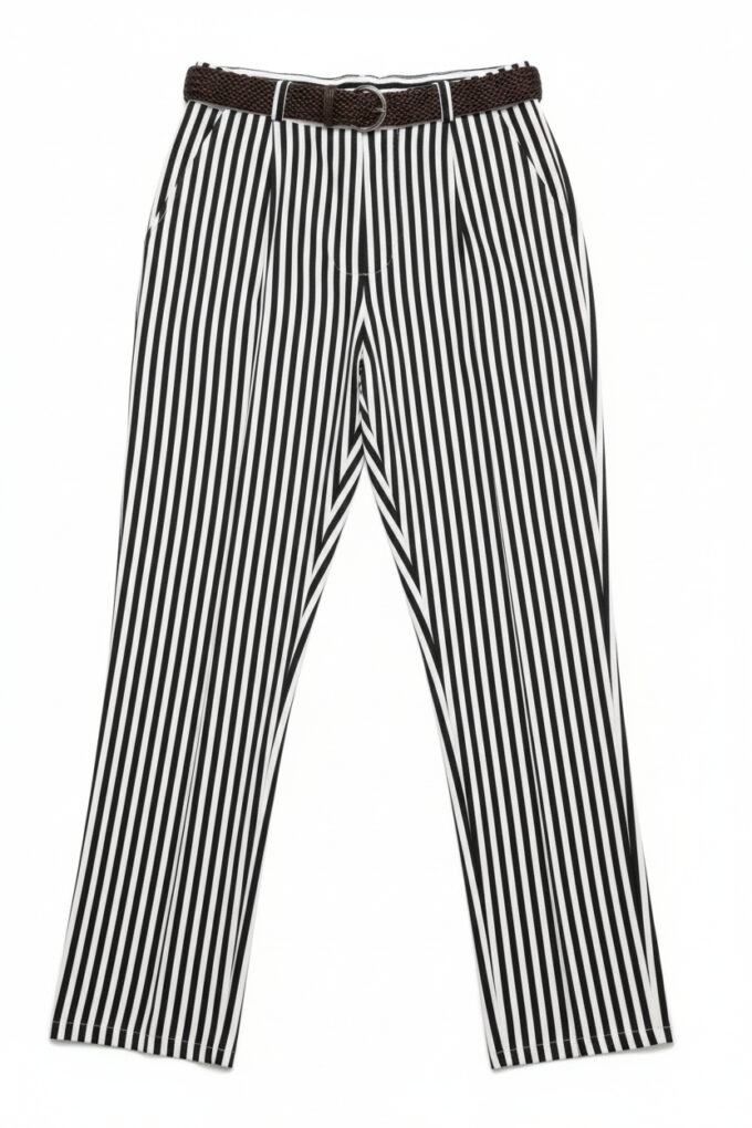 Pantalon Rayas Cinturón