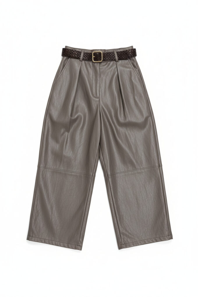 Pantalon Balloon Cropped Polipiel