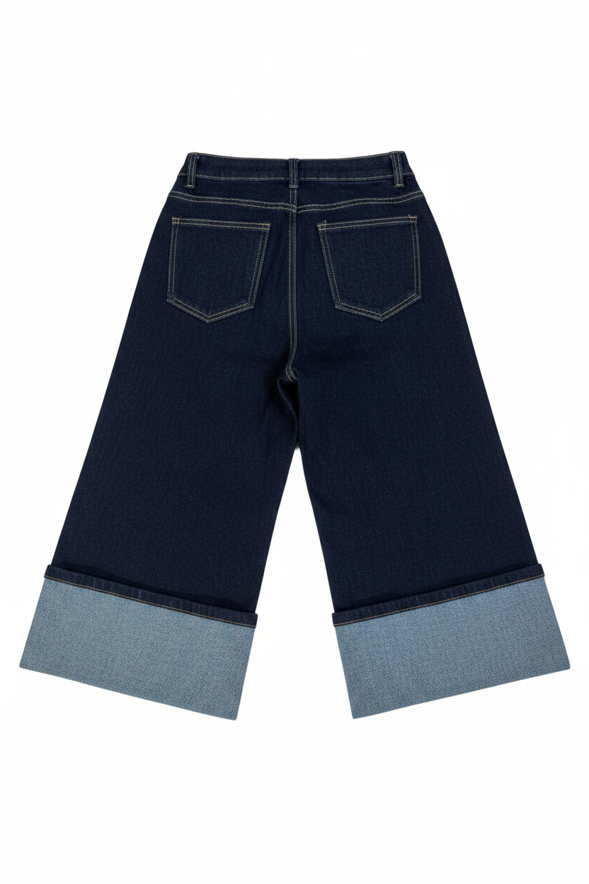 Vaquero Capri Dobladillo - Imagen 5