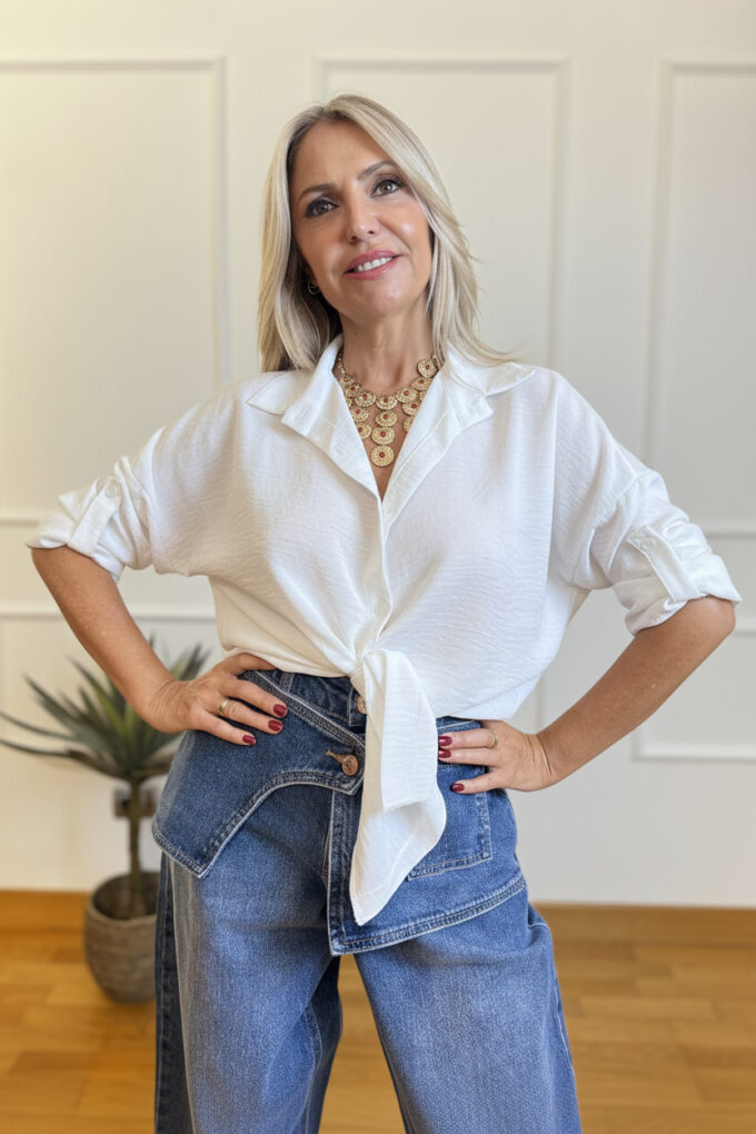 Camisa Nudo Básic