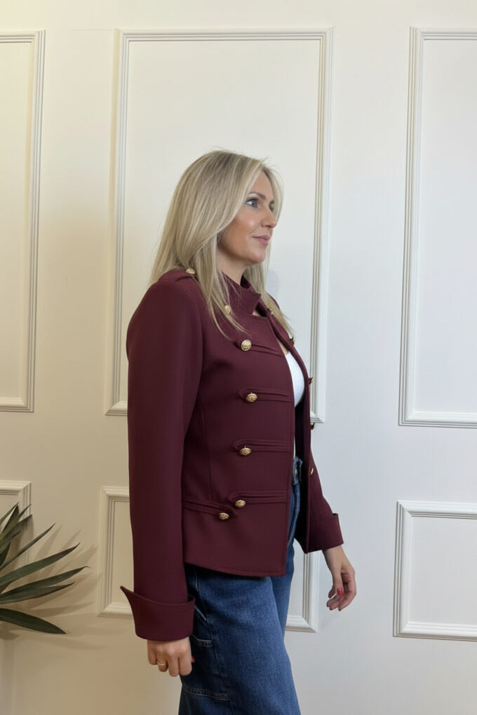 Chaqueta French Botones