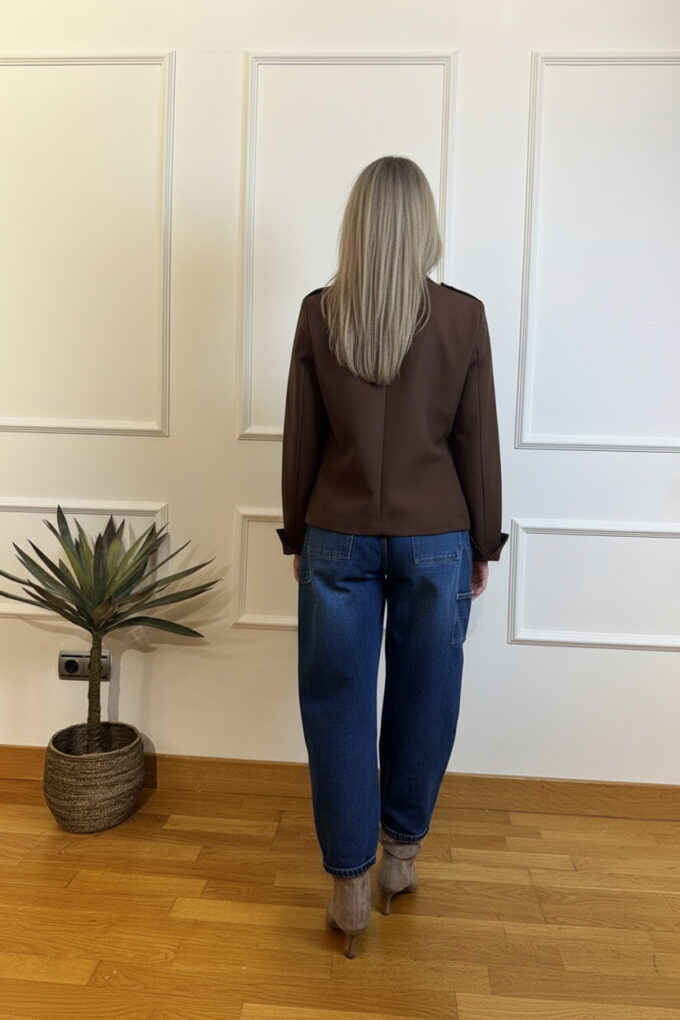 Chaqueta French Botones