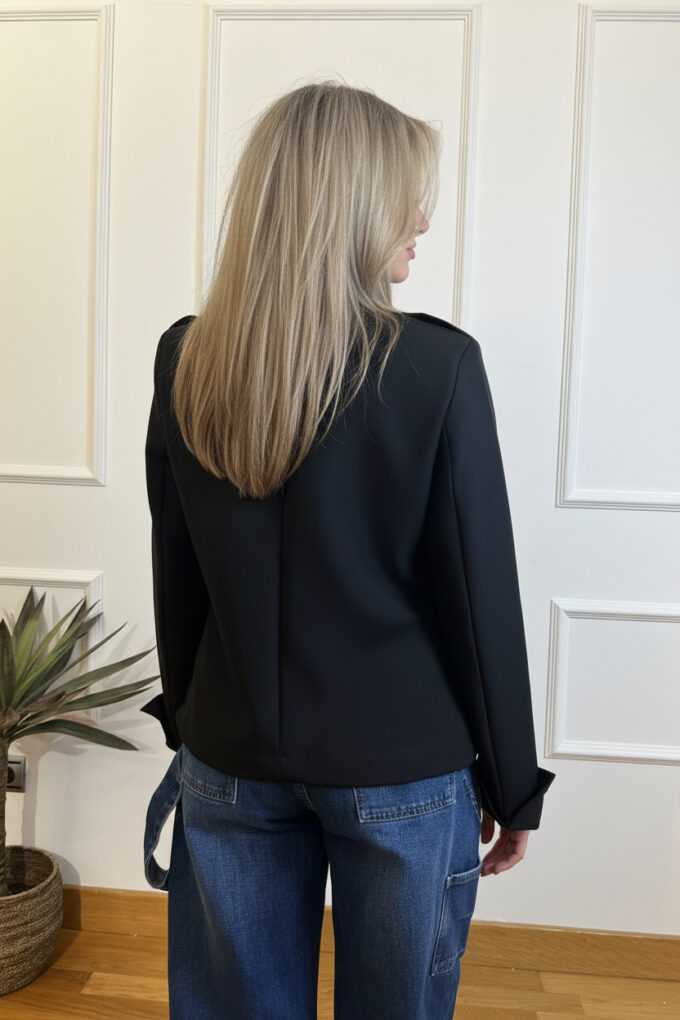 Chaqueta French Botones