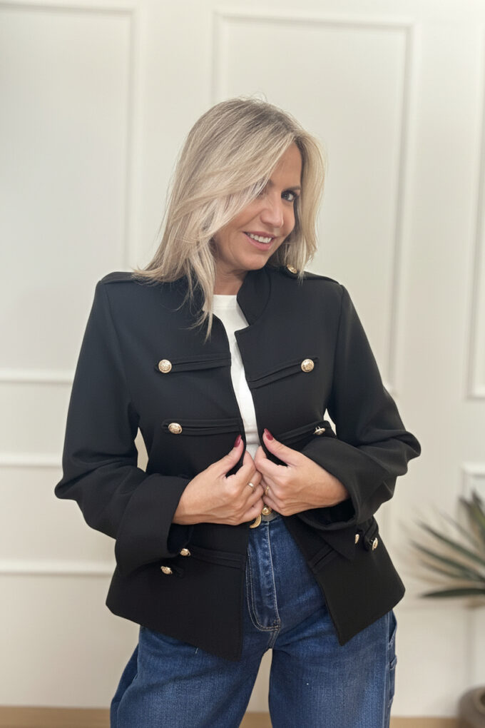 Chaqueta French Botones