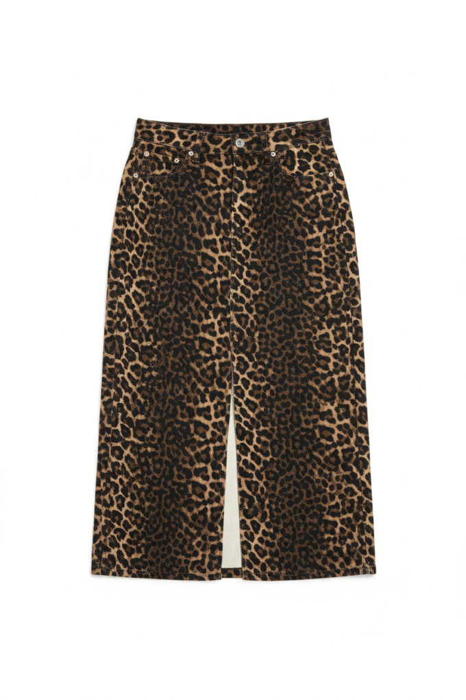 Falda Vaquera Print