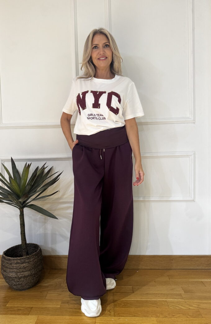 Pantalon Algodón Doble Cintura