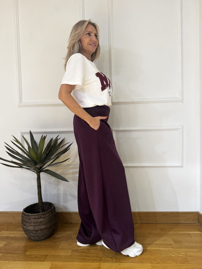 Pantalon Algodón Doble Cintura