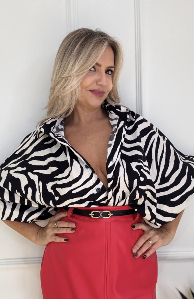 Camisa Bait Estampada - Única, Zebra
