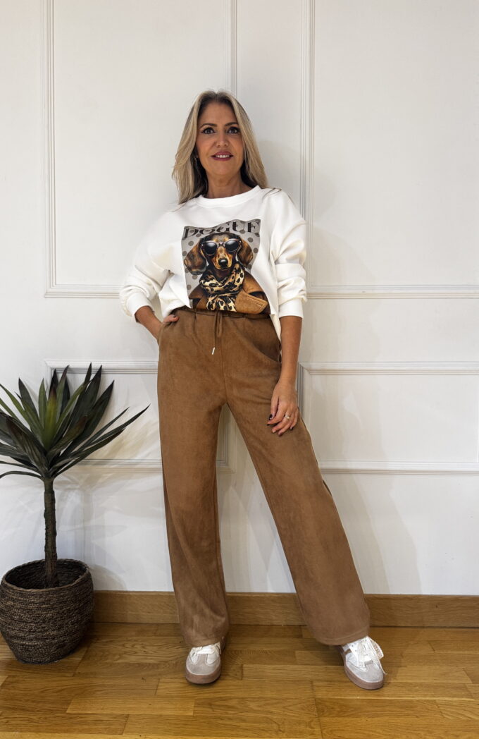 Pantalon Antelina Cordón