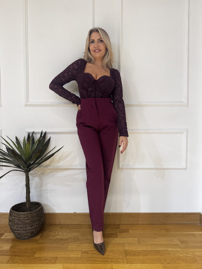 Pantalon Pinzas Alto