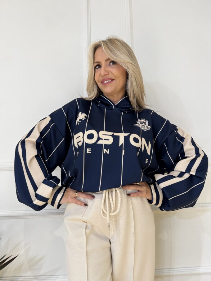 Sudadera Capucha Boston