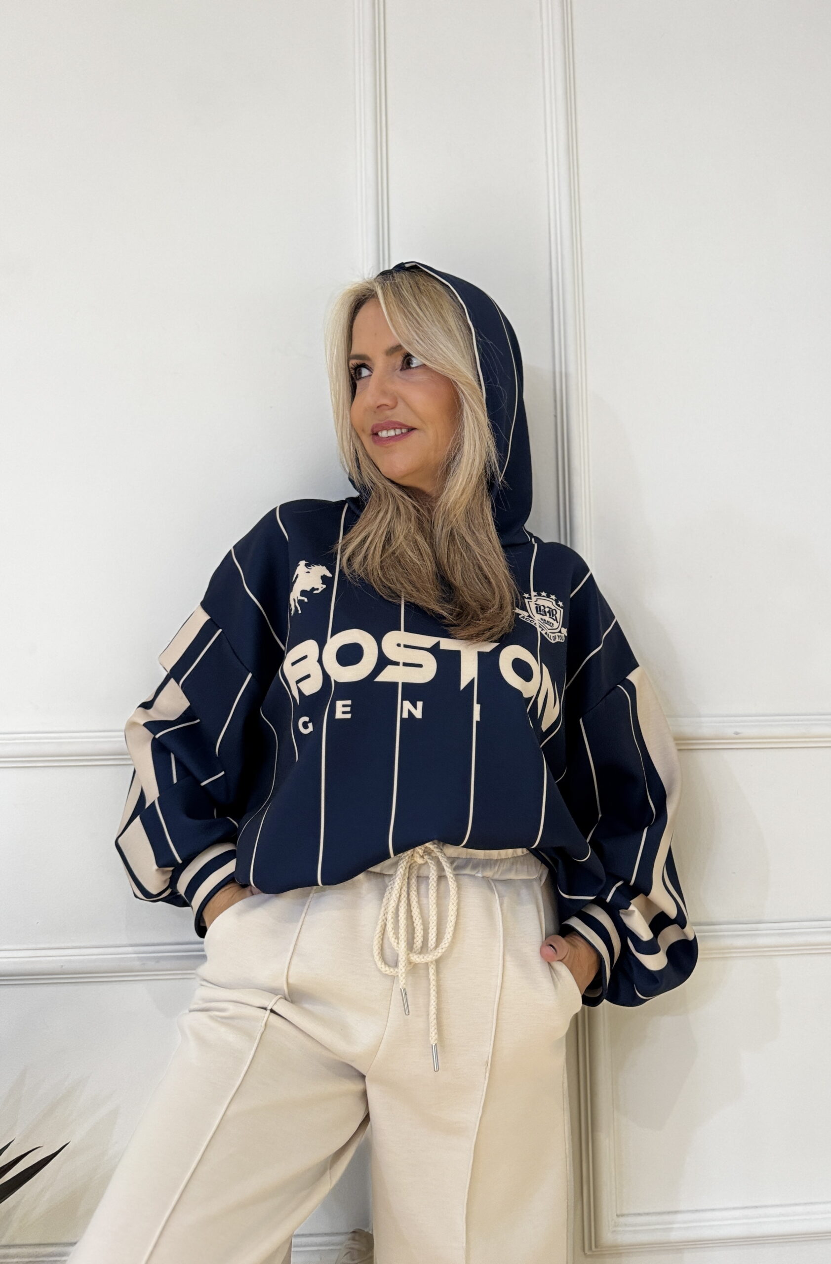 Sudadera Capucha Boston