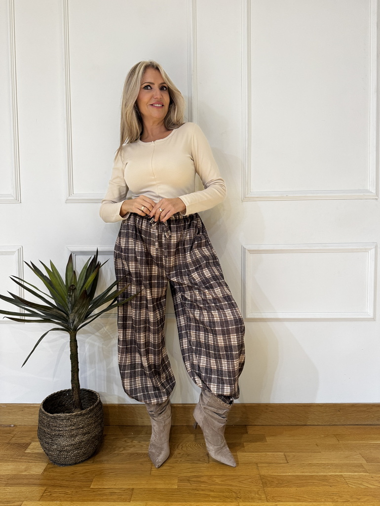 Pantalon Cuadros Patente - Imagen 2