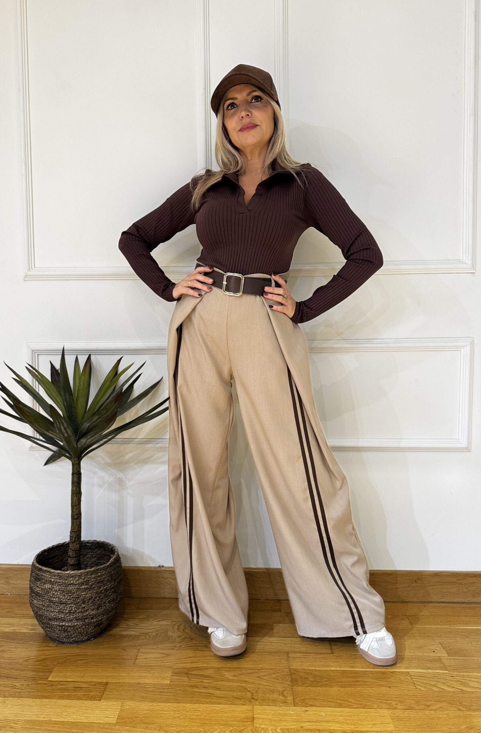 Pantalon Pinzas Rayas