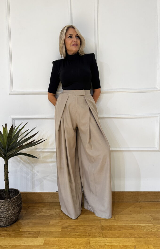 Pantalon Pinza Larga